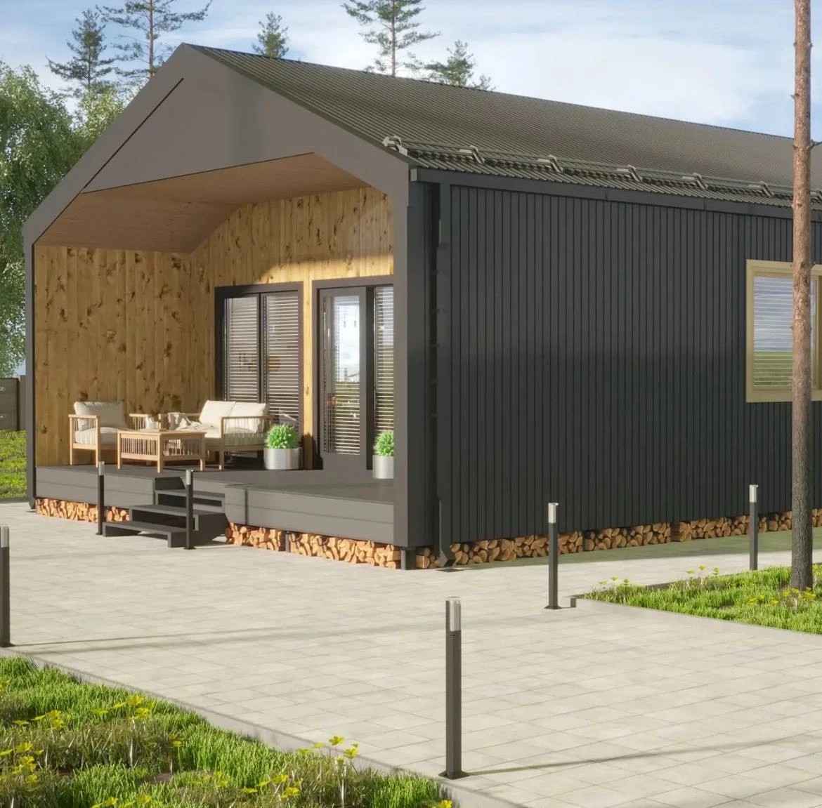 Дизайн дома и интерьера в современном стиле