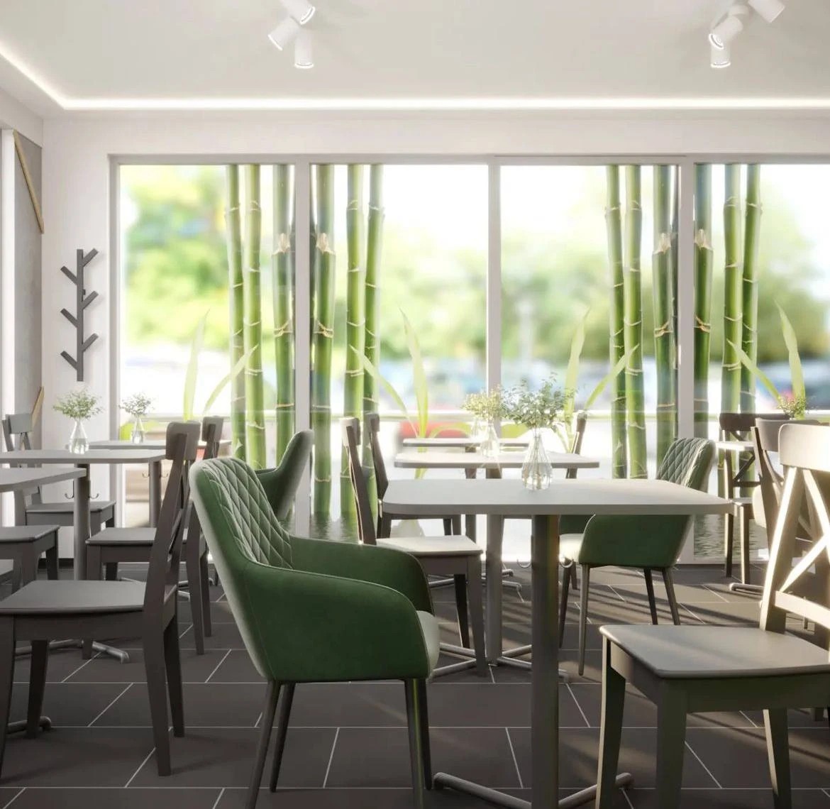 Дизайн кафе GULLIGA SUSHI