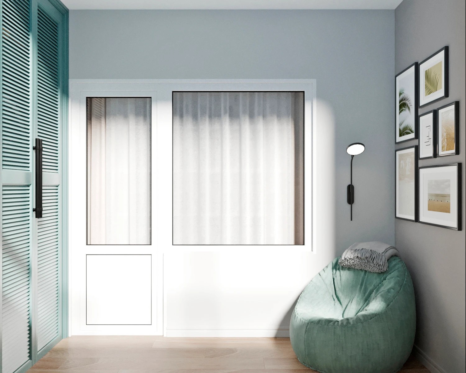 Евро-трёшка с лоджией в г. Санкт-Петербург