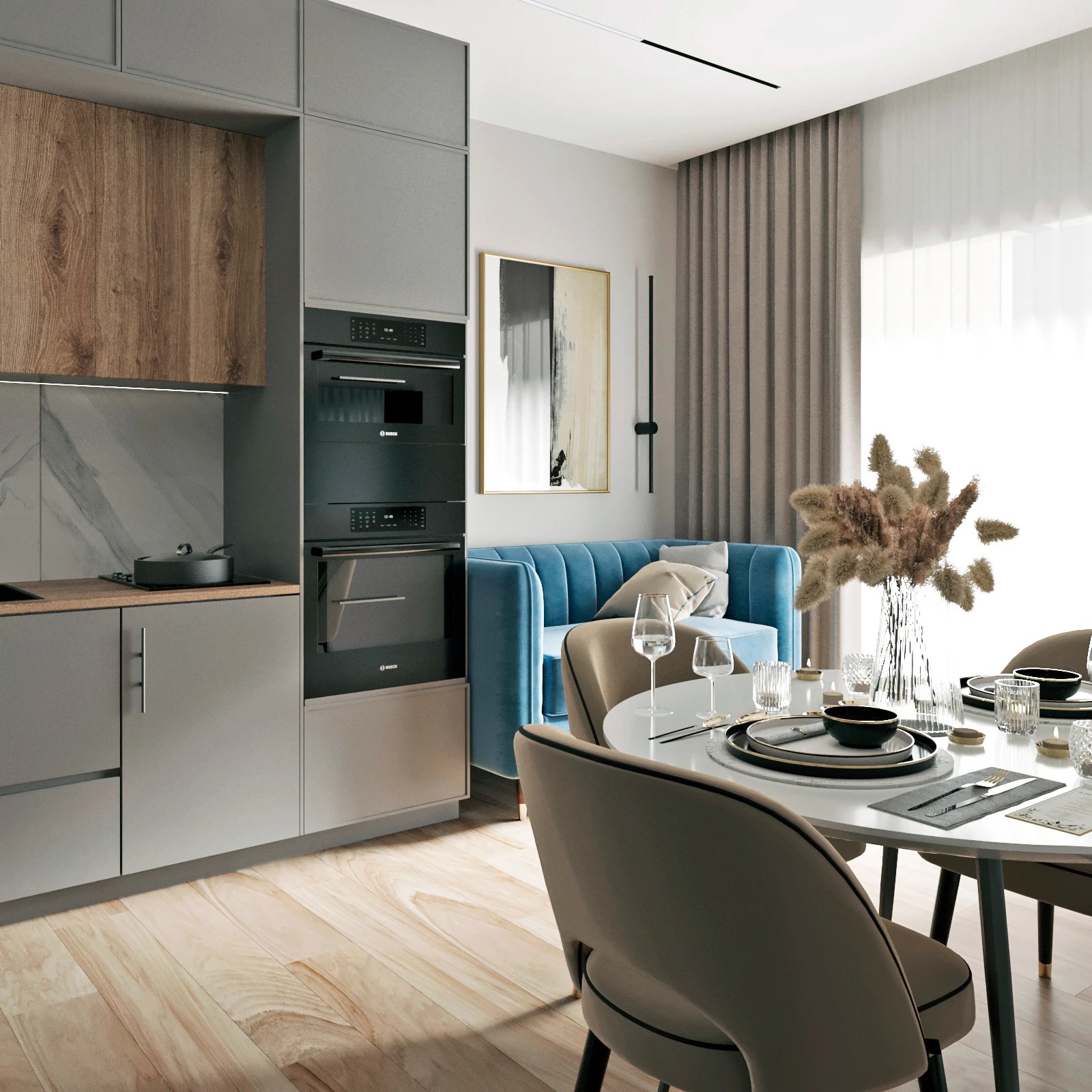 Евро-трёшка с лоджией в г. Санкт-Петербург