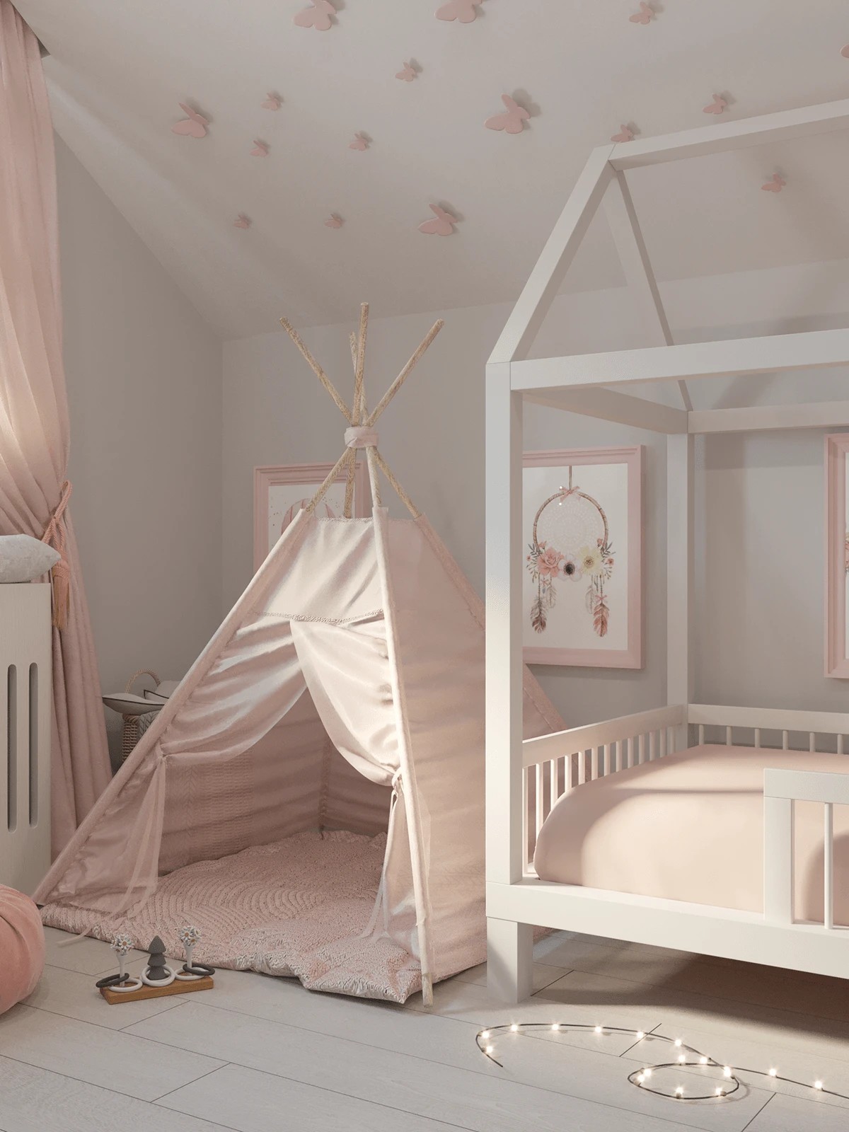 Детская комната для девочки