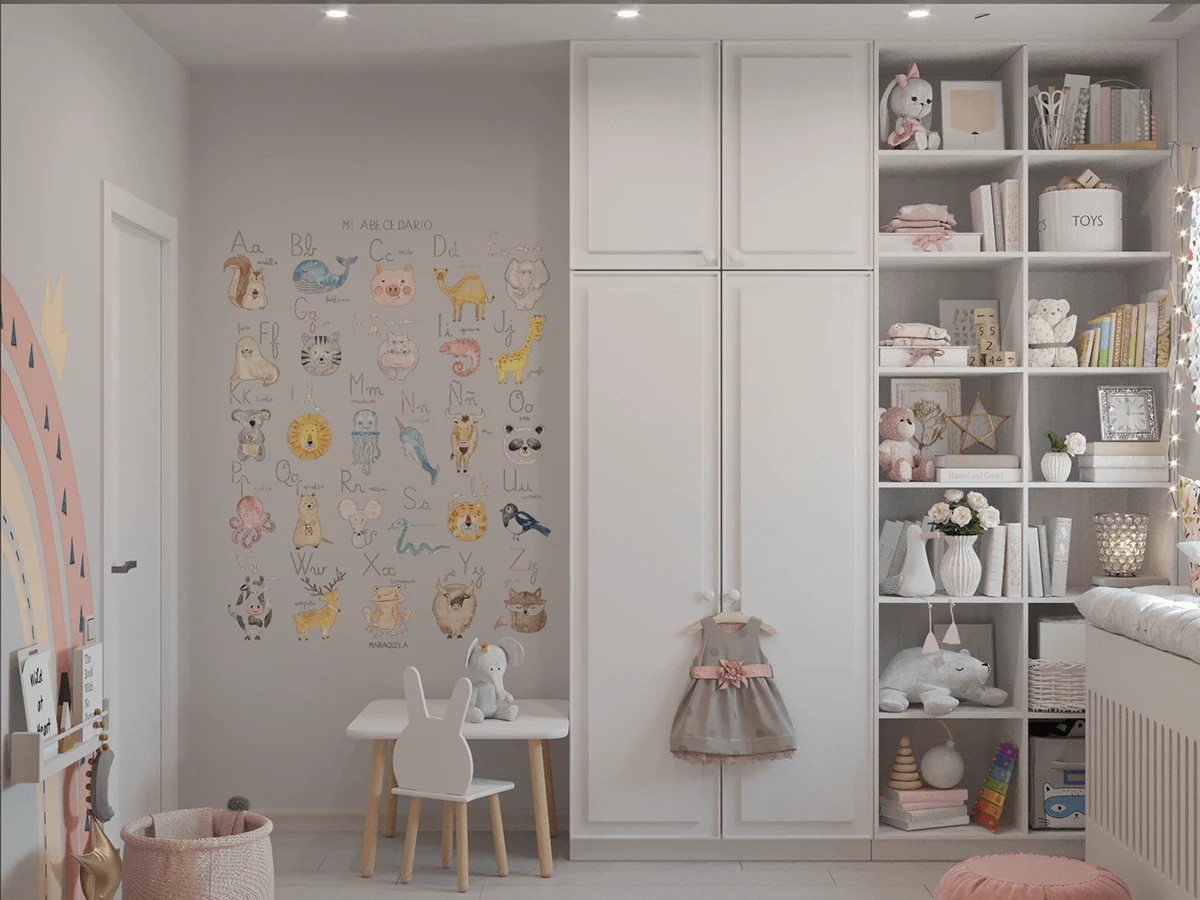 Детская комната для девочки