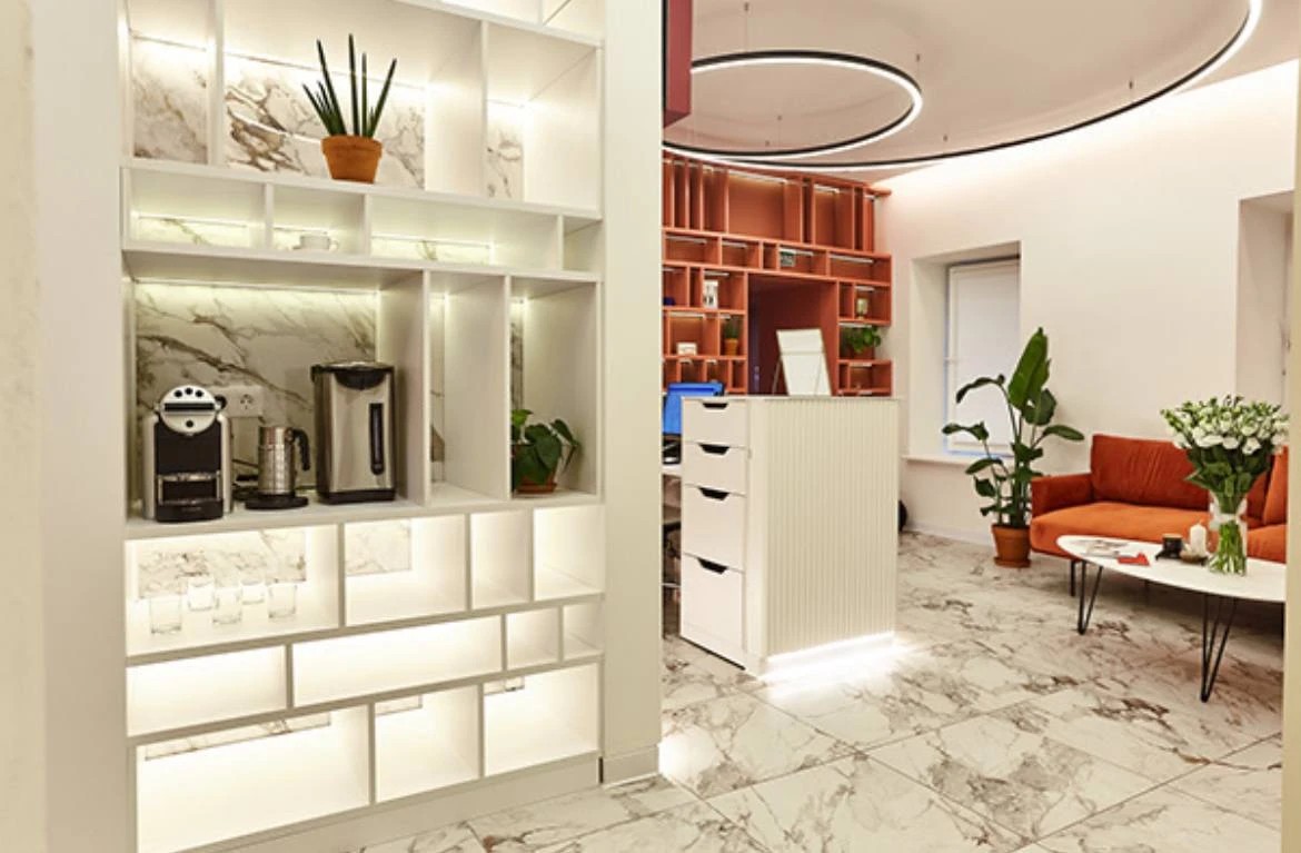 Проект интерьера салона красоты Space For на Бронной