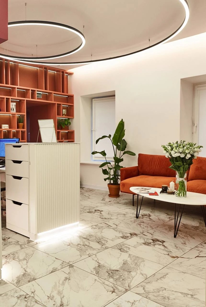 Проект интерьера салона красоты Space For на Бронной