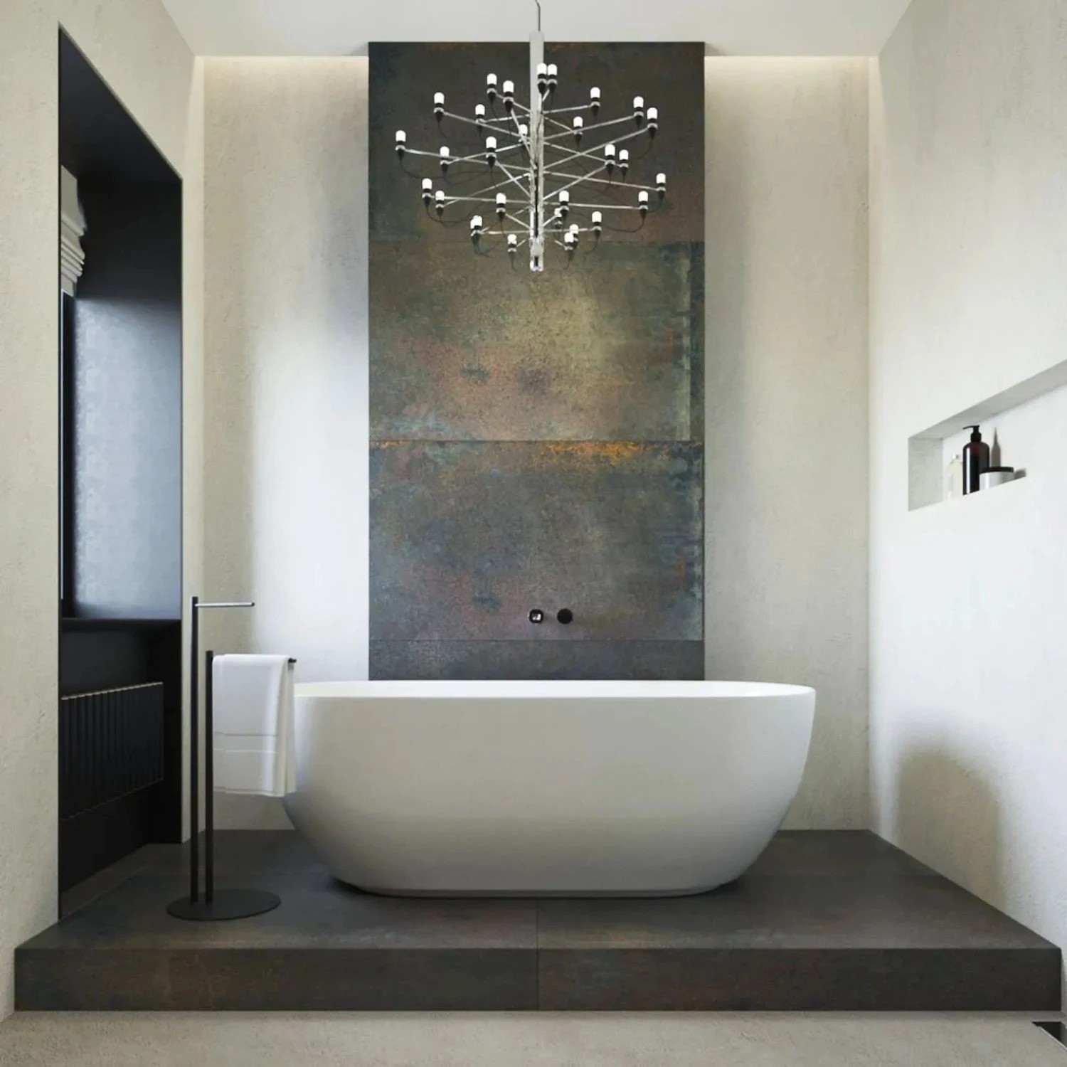 Дизайн интерьера ванной комнаты, г. Красноярск