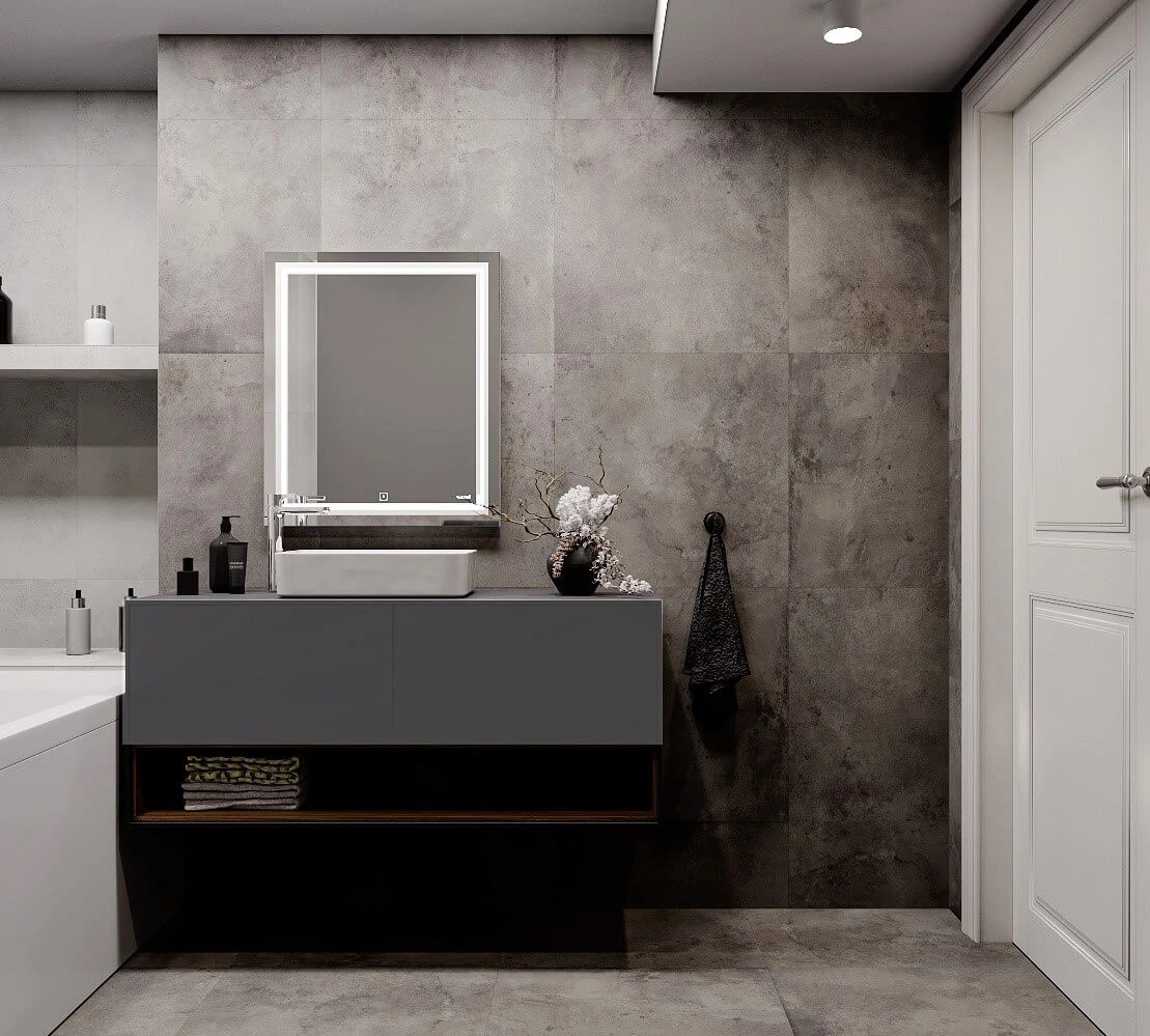 ВАННАЯ И КАБИНЕТ НА НЕВСКОМ В СТАРОМ ФОНДЕ