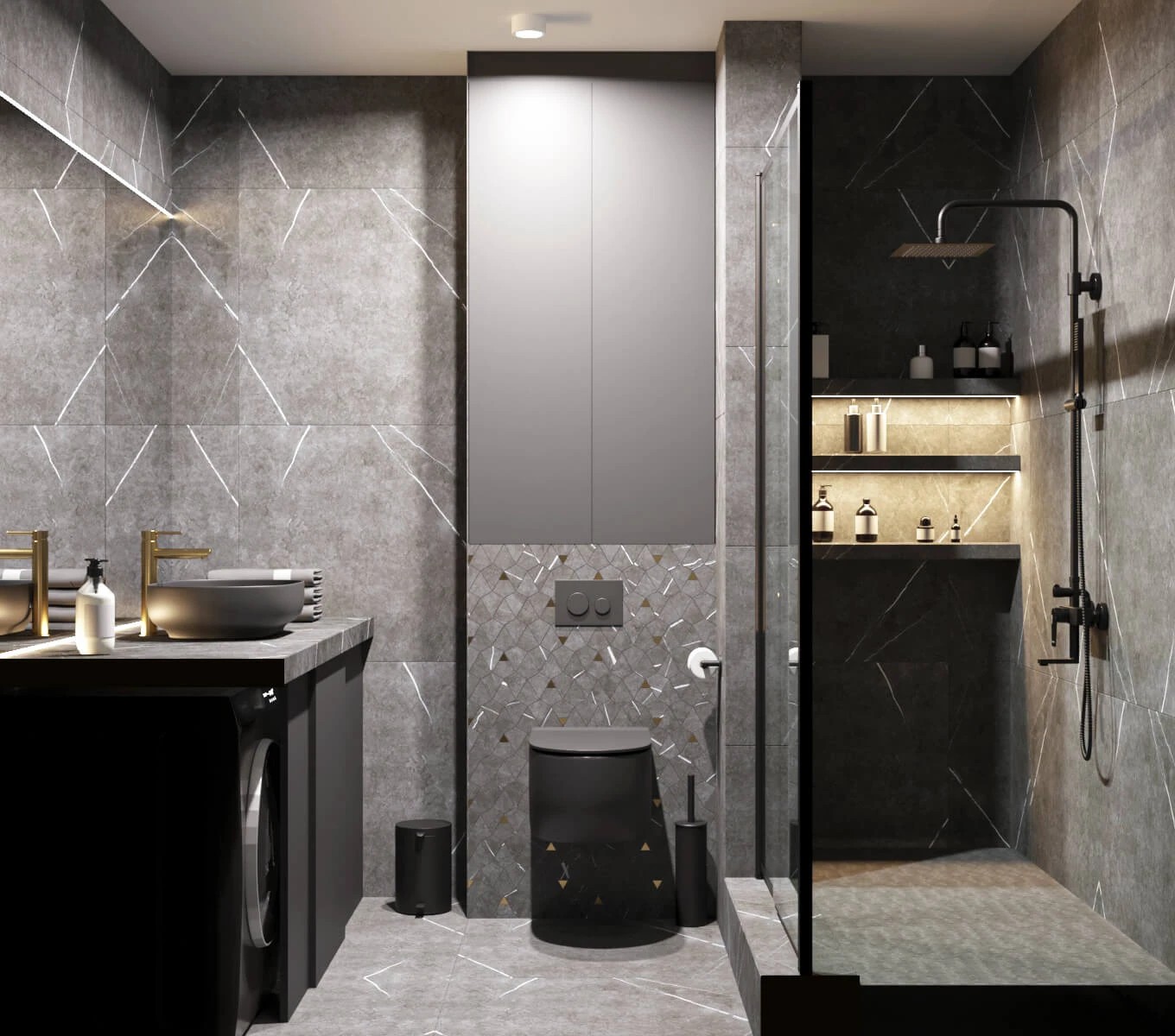 СПАЛЬНЯ И САНУЗЕЛ НА ЛЫЖНОМ