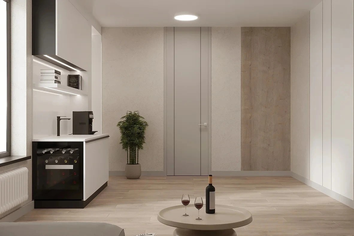 Кабинет с видом на Волгу