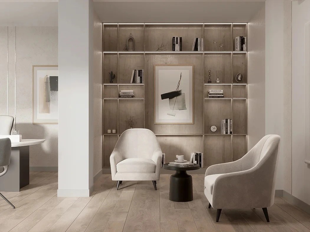 Кабинет с видом на Волгу