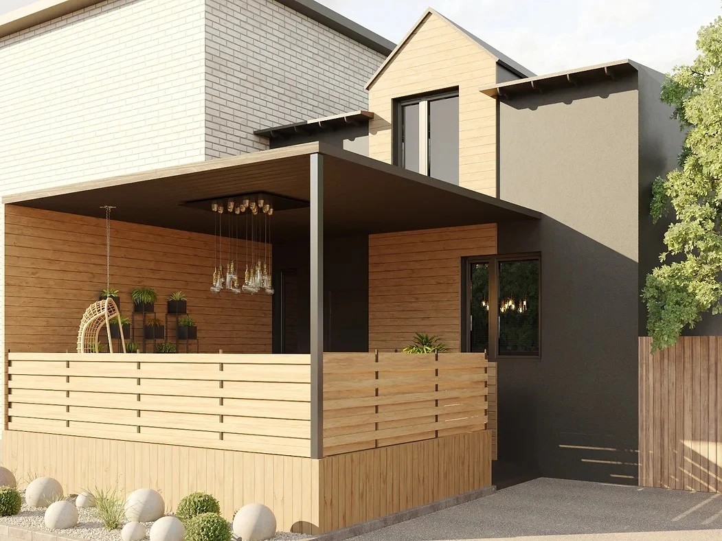 Баня с бассейном