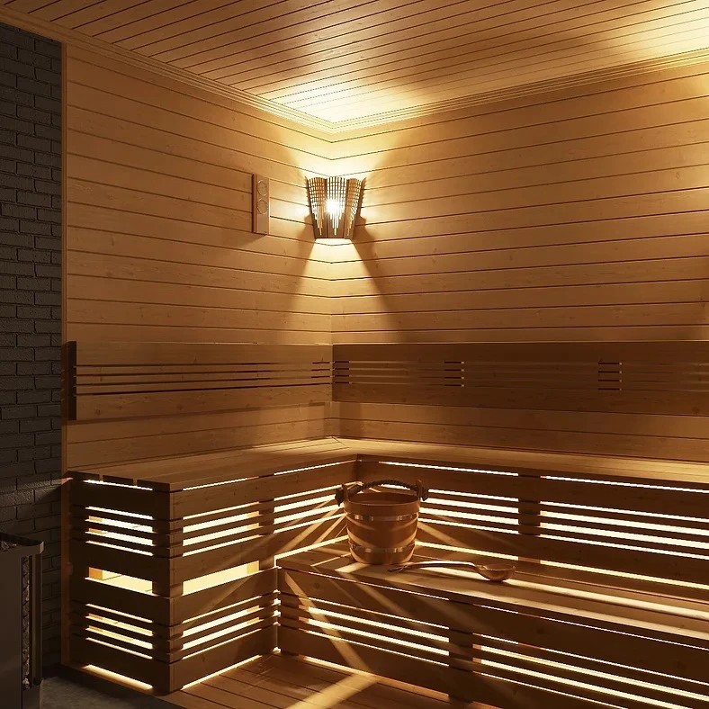 Баня с бассейном