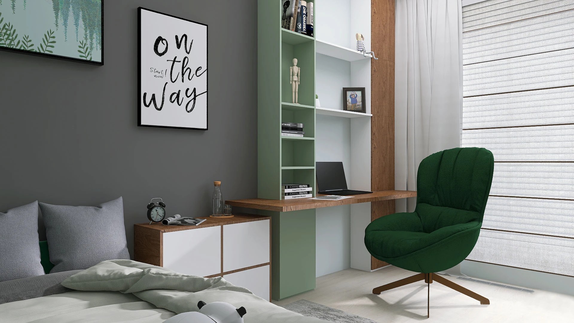 Визуализация квартиры-студии