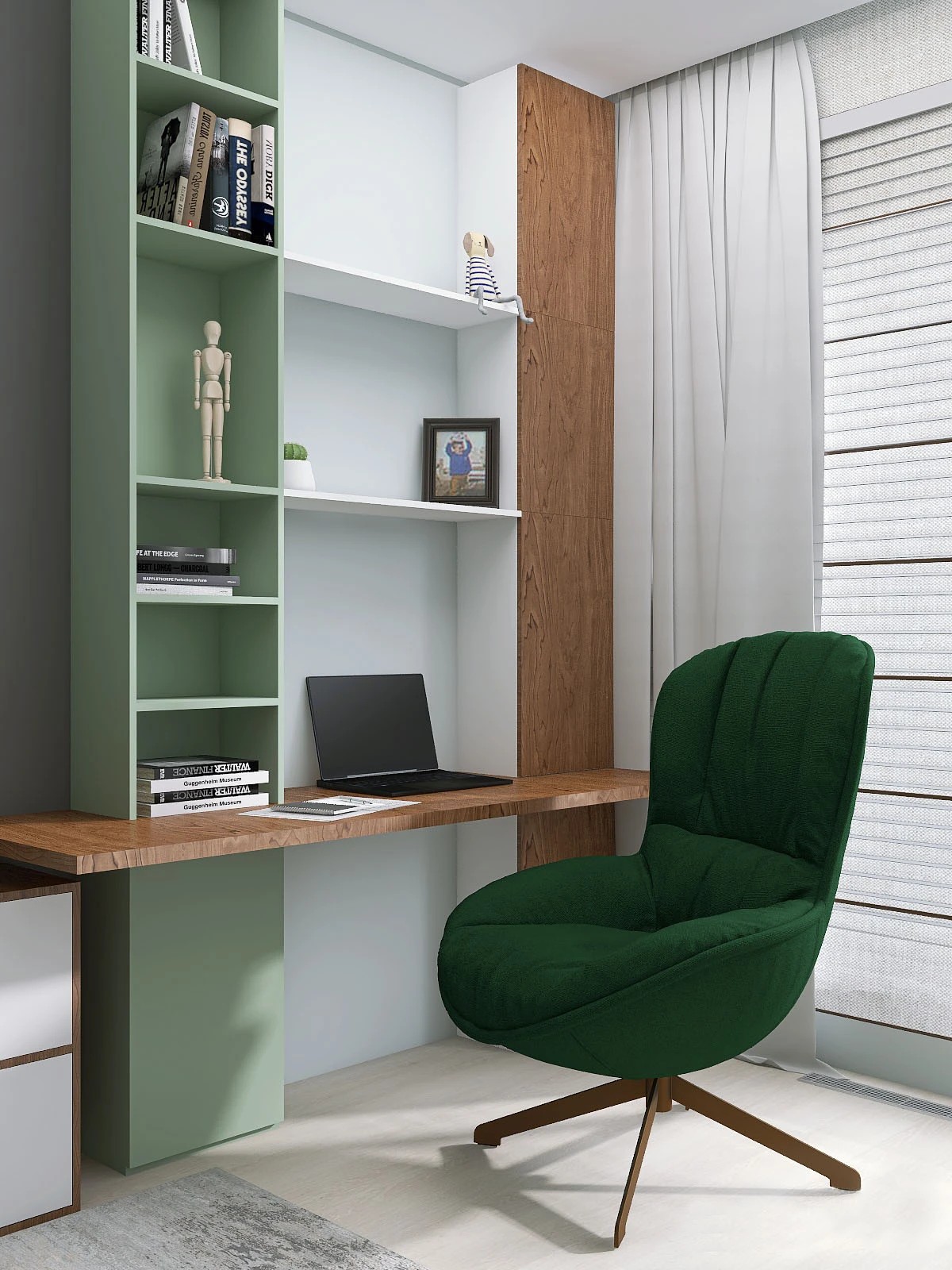 Визуализация квартиры-студии