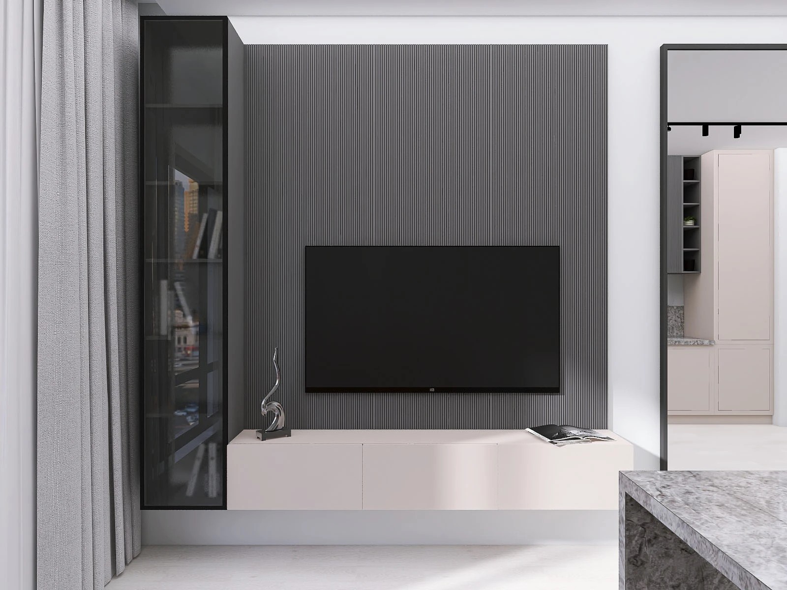 Визуализация квартиры-студии