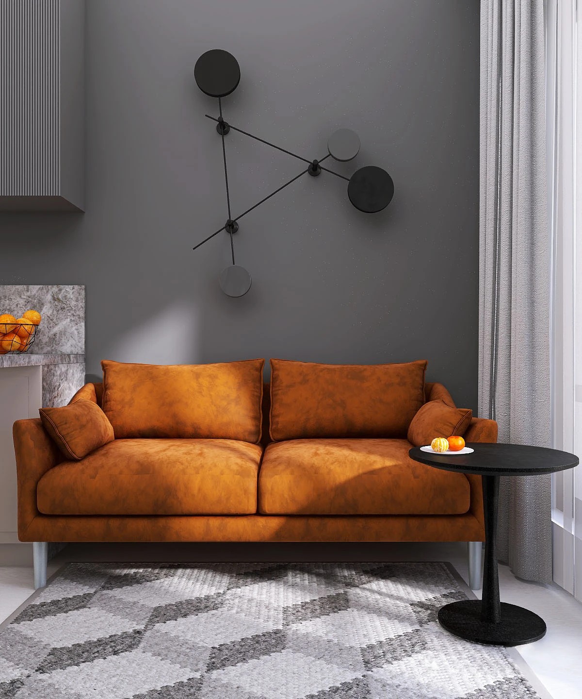 Визуализация квартиры-студии