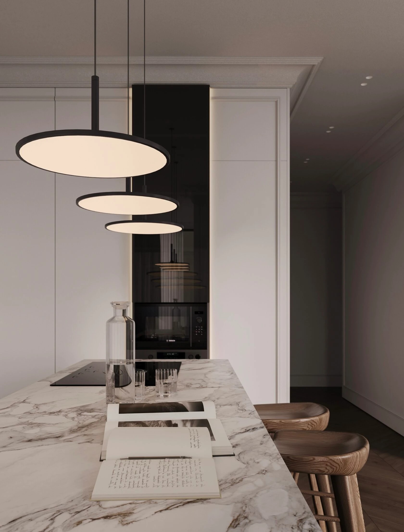 Детальная проработка нестандартной корпусной мебели