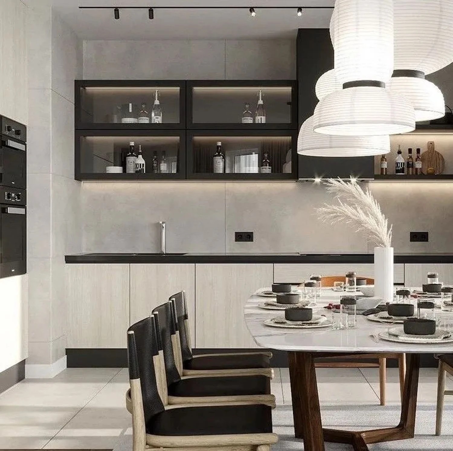 Кухни-гостиные