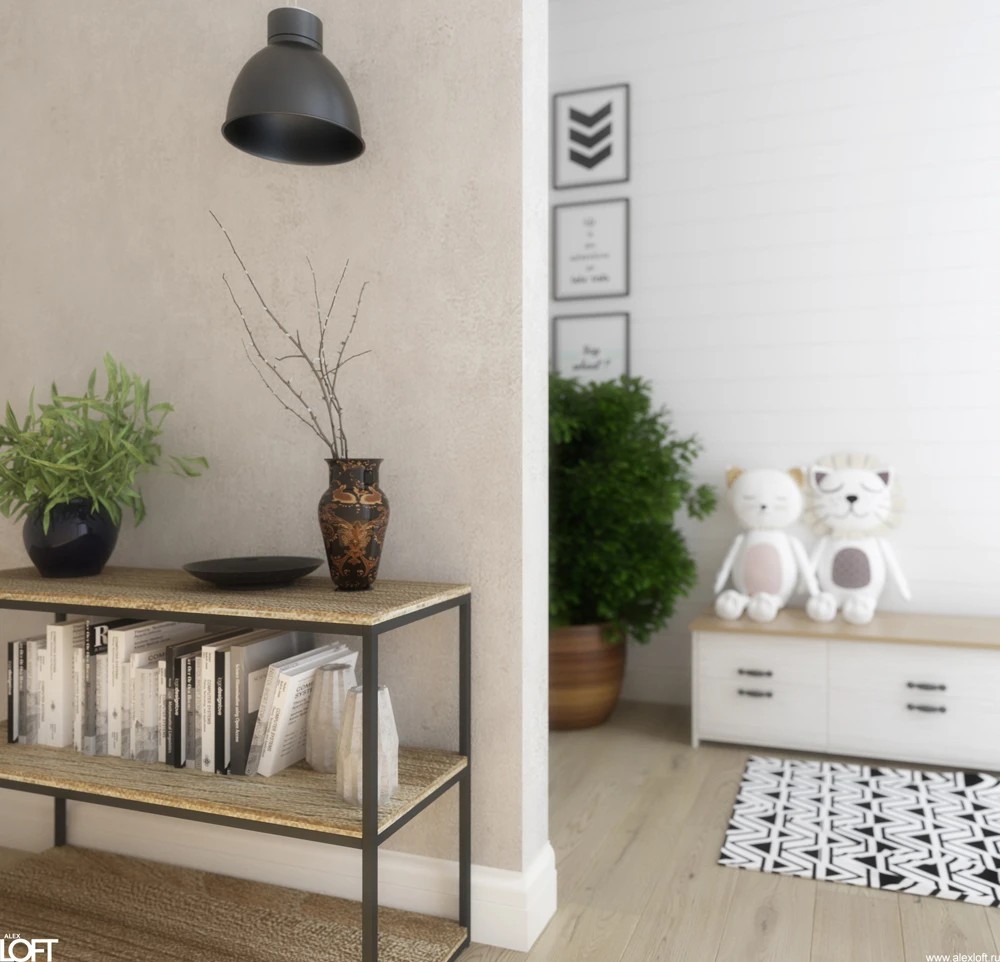 Дизайн интерьера загородного дома в скандинавском стиле