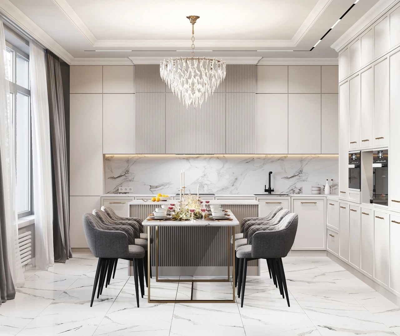 Кухня - гостиная