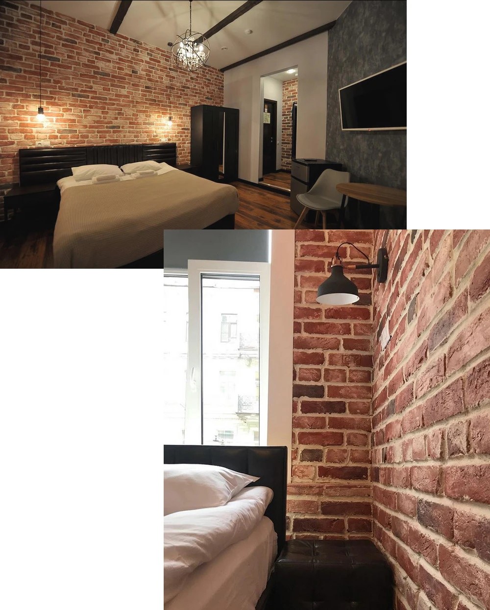 Дизайн интерьера отеля в стиле лофт