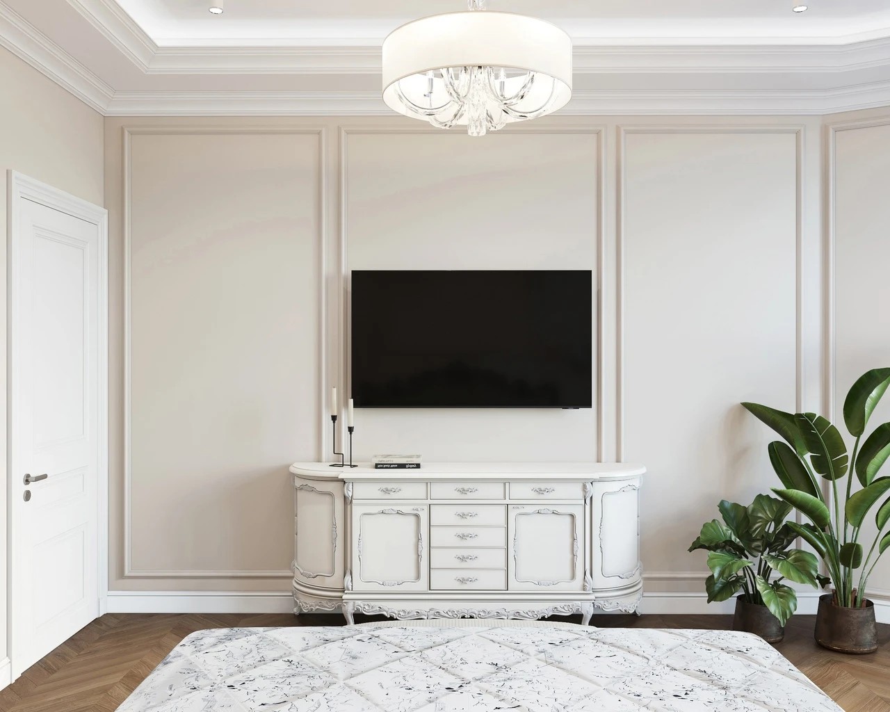 Визуализации спальни