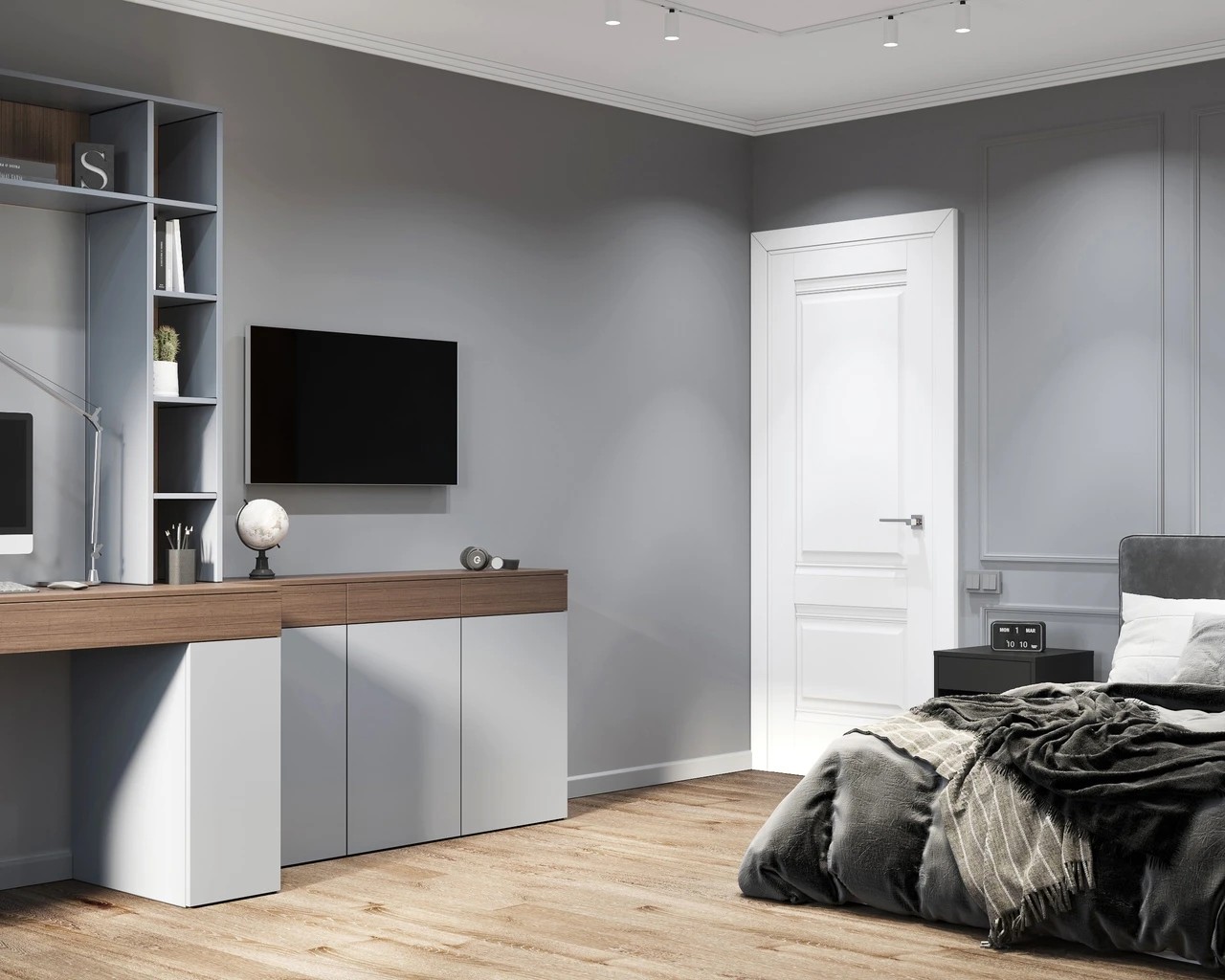 Визуализации спальни