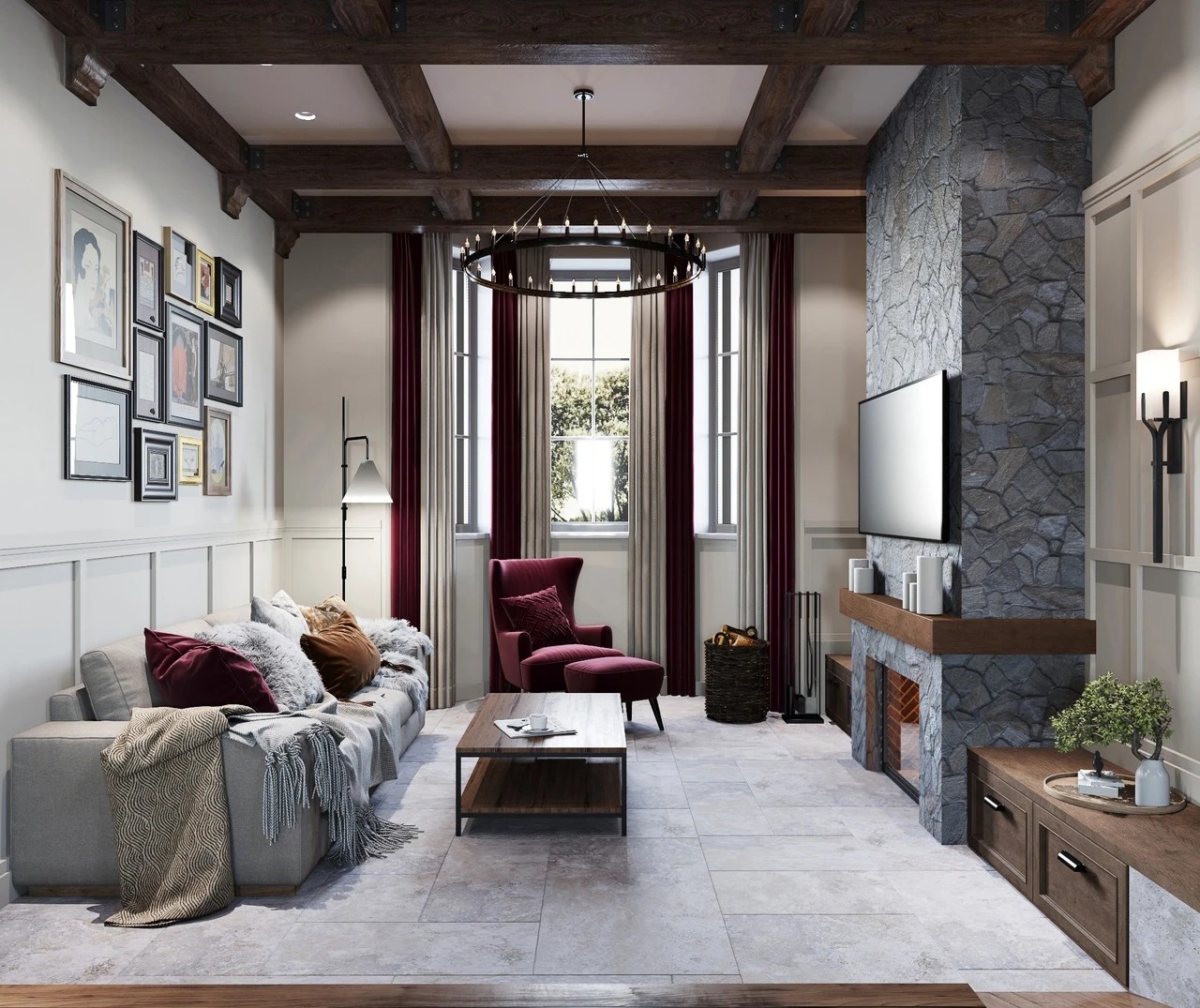 Визуализации загородного дома