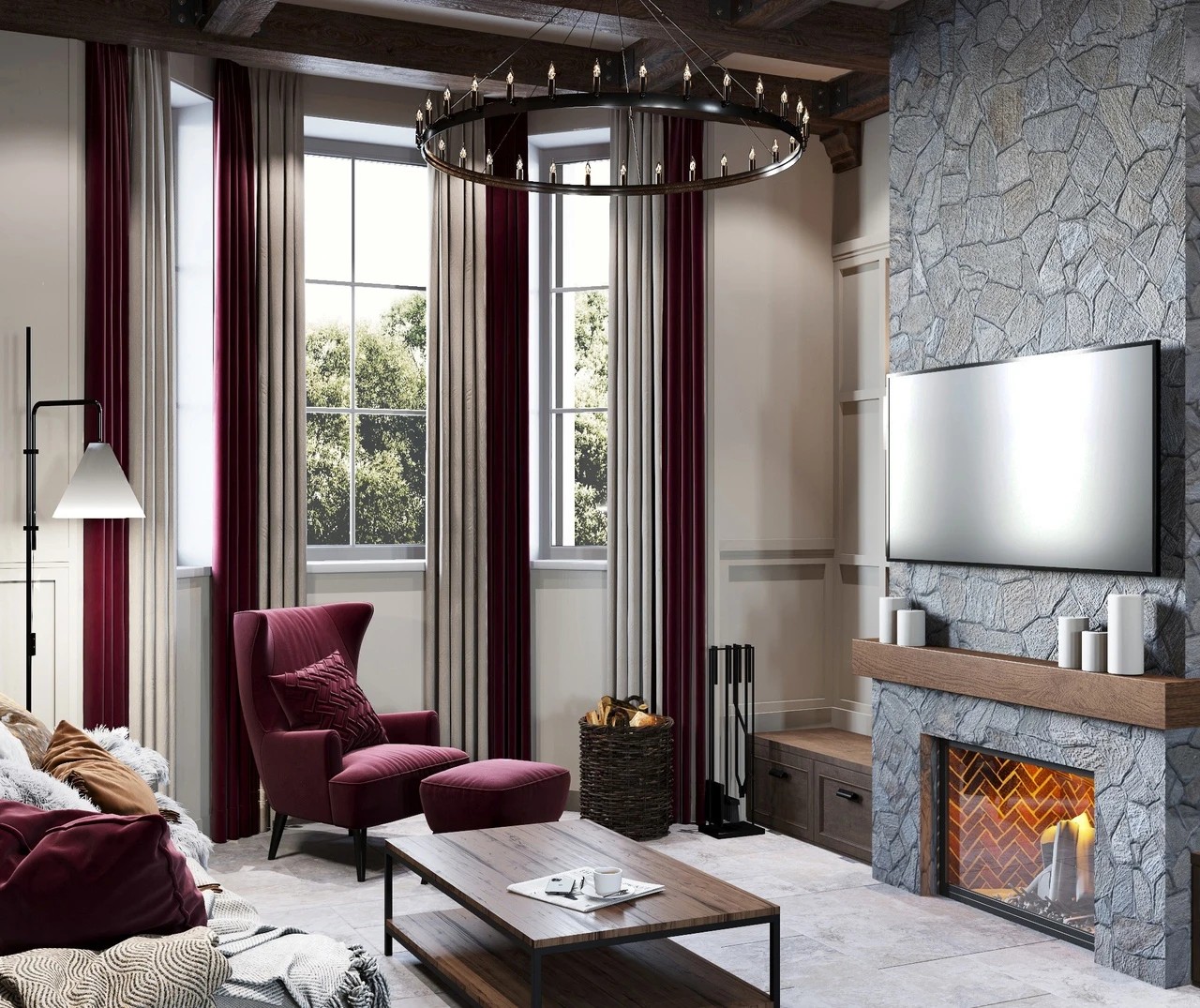 Визуализации загородного дома