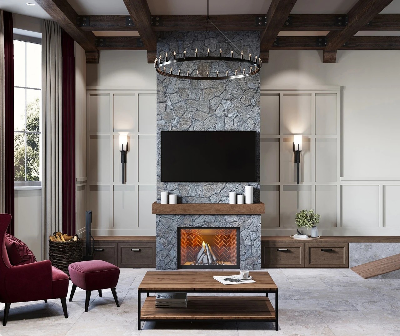 Визуализации загородного дома