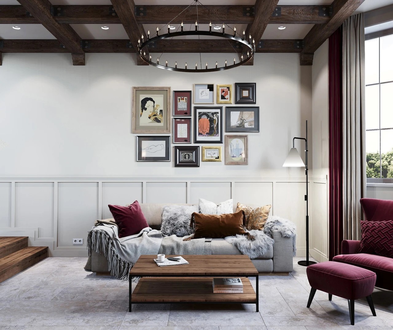 Визуализации загородного дома