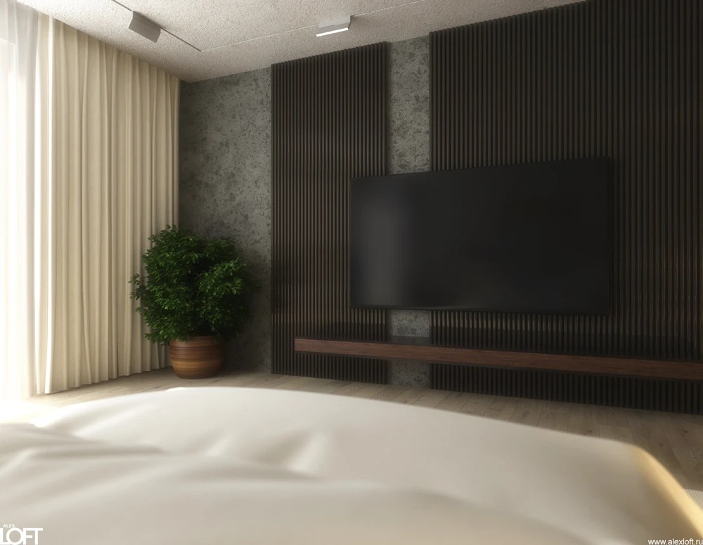 Современный и уютный интерьер двухэтажного дома