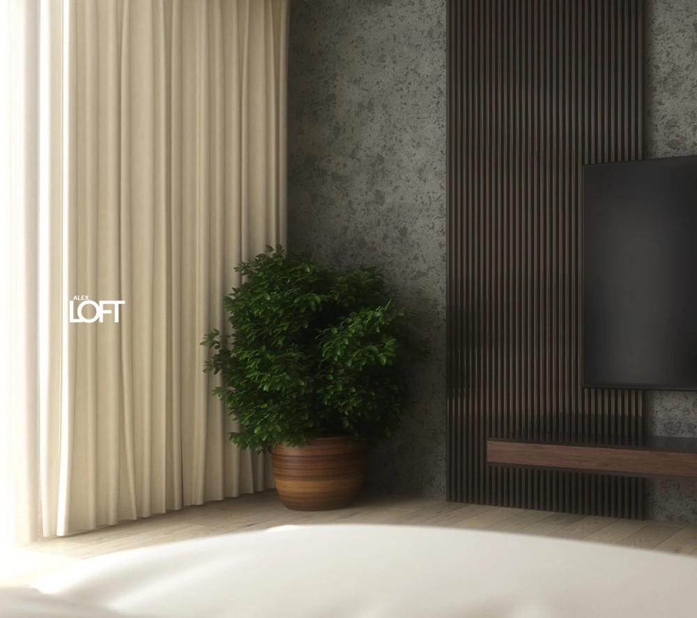 Современный и уютный интерьер двухэтажного дома