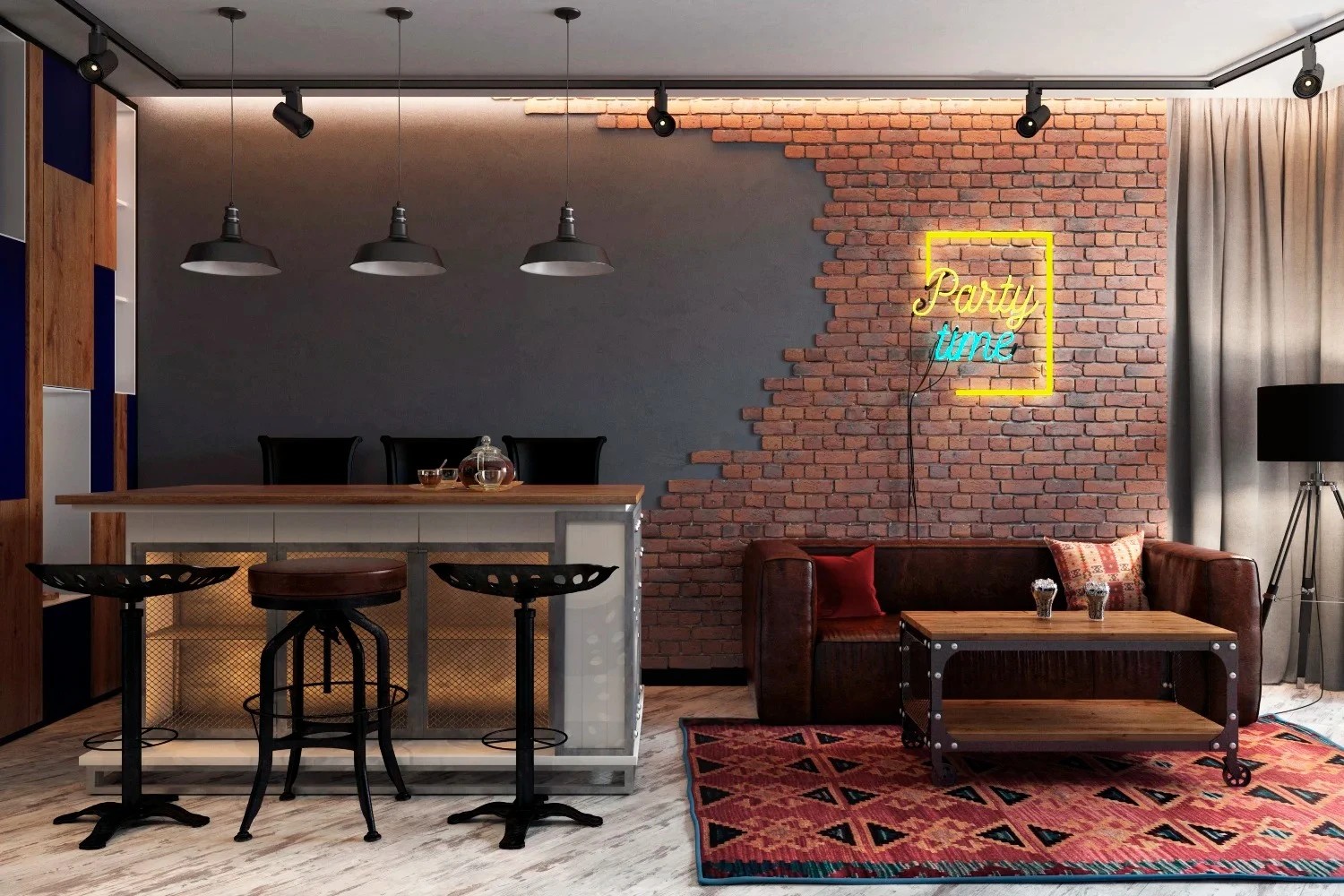 Кухня-гостиная