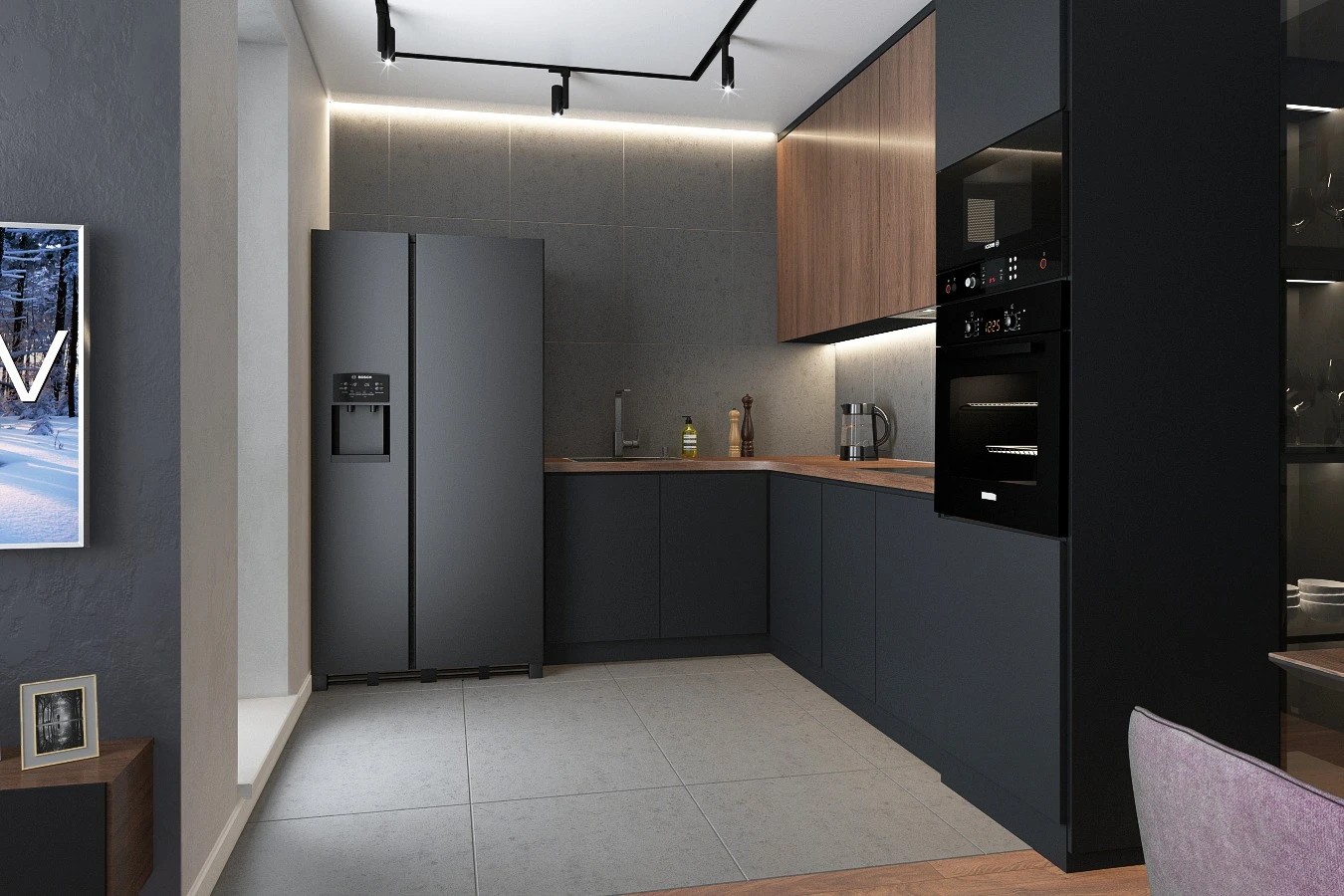 Кухня-гостиная