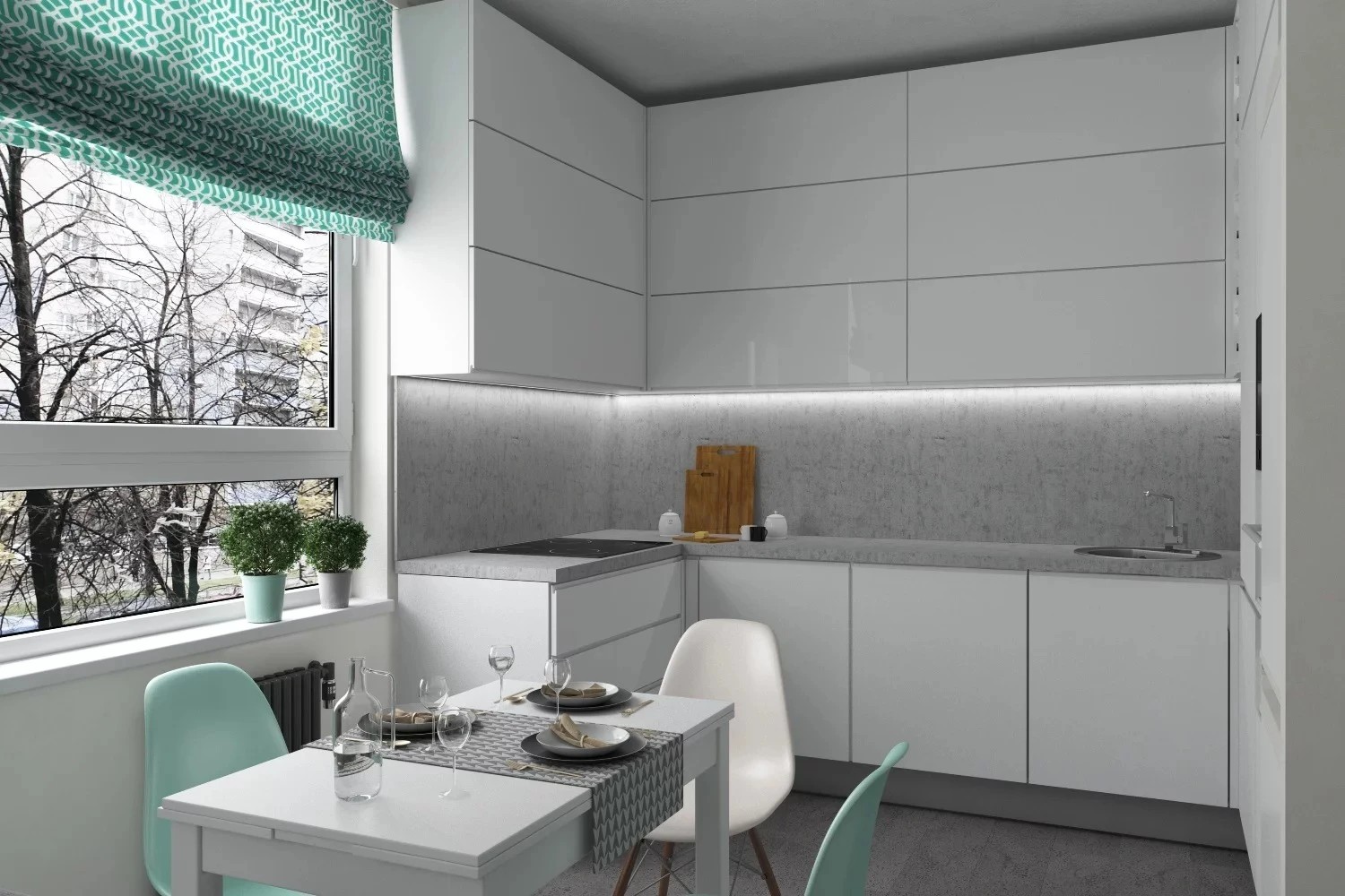 Кухня-гостиная