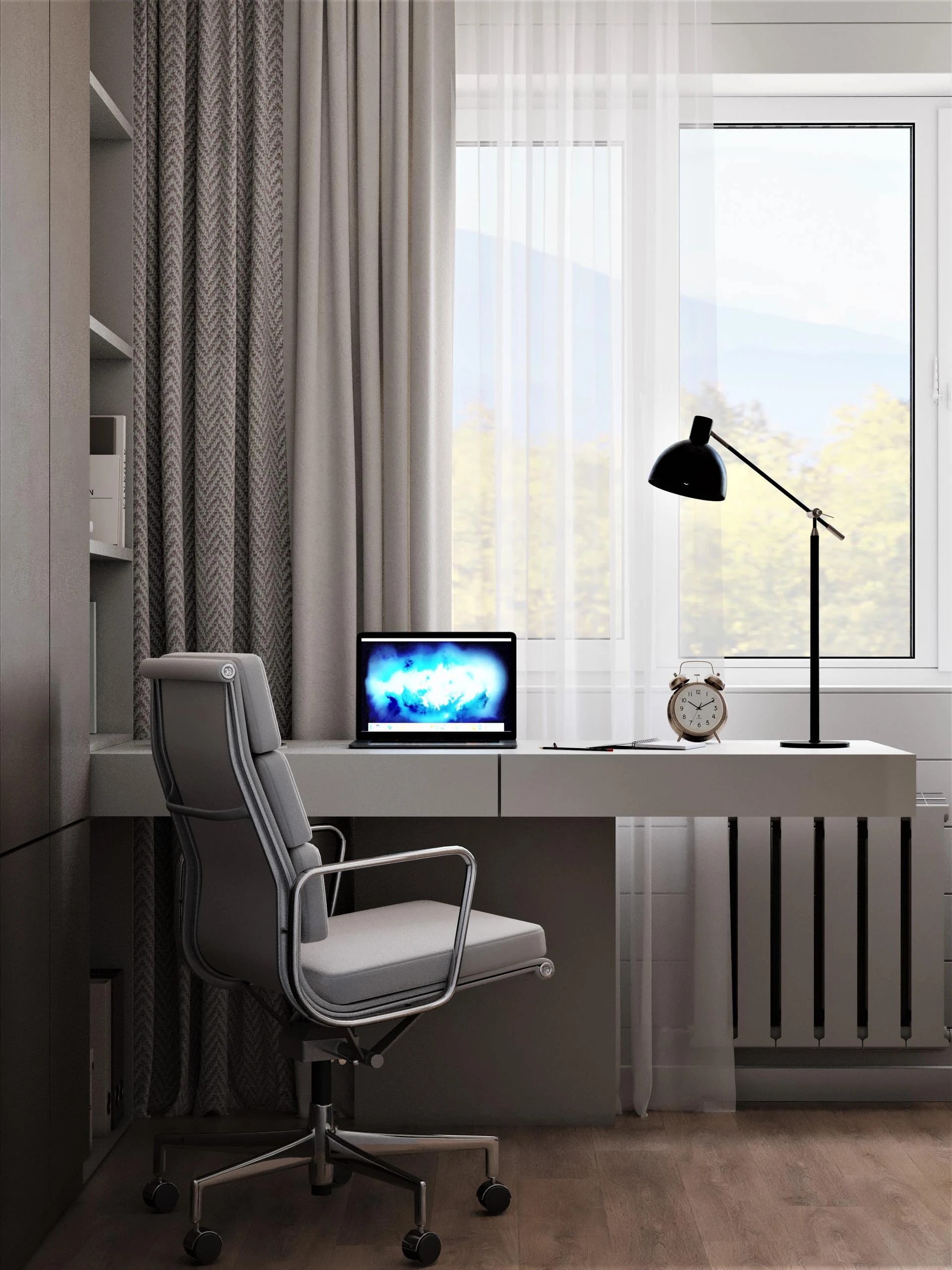 Проект частно дома с видом на вулканы