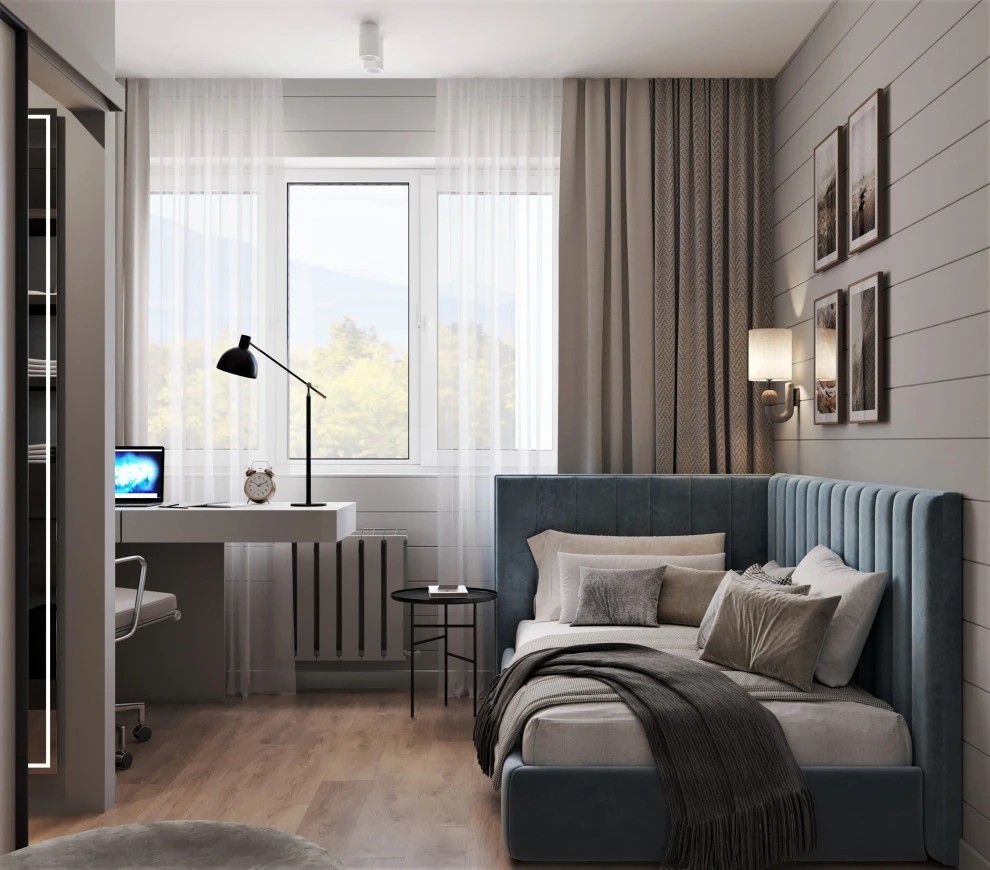 Проект частно дома с видом на вулканы