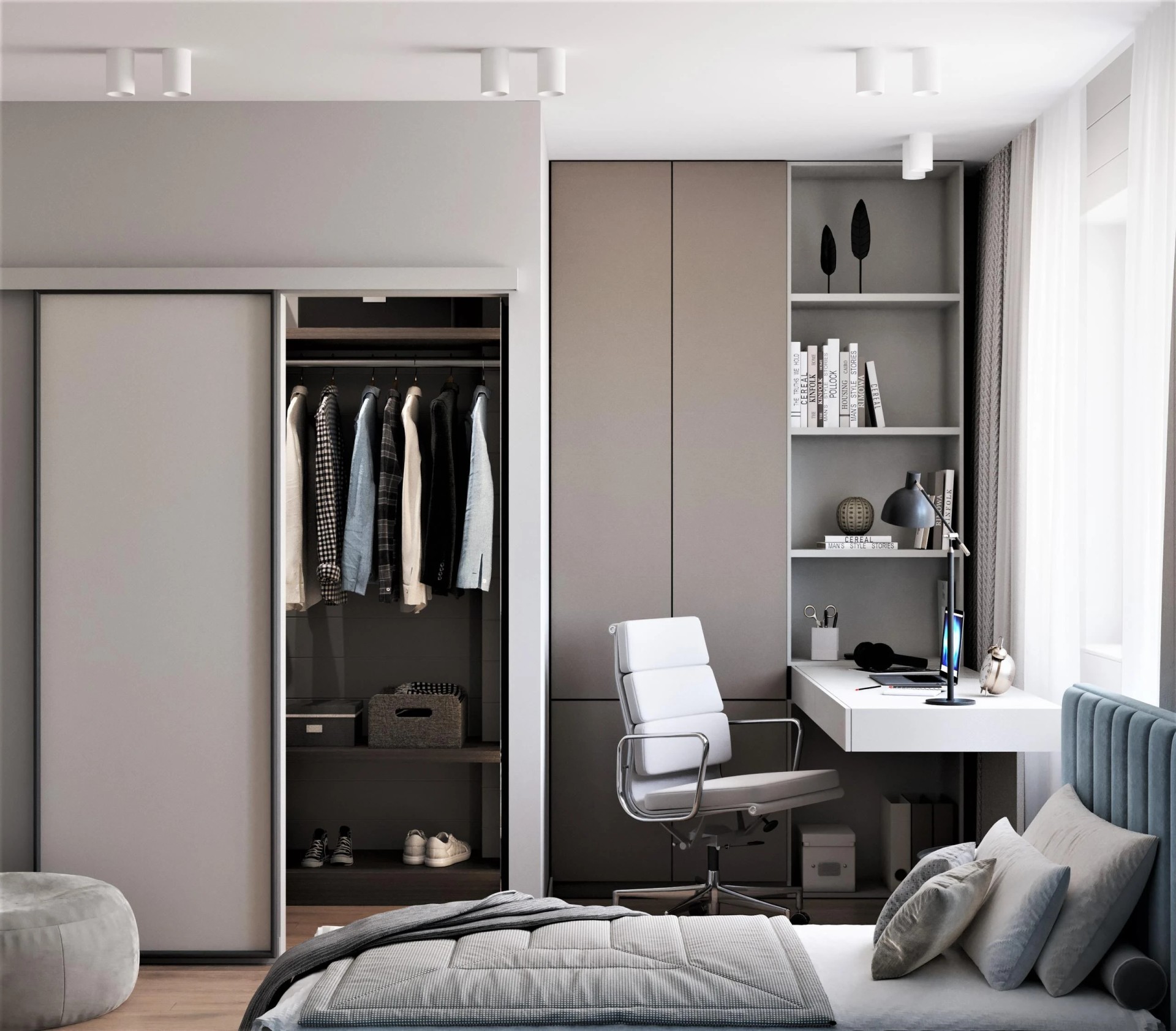 Проект частно дома с видом на вулканы