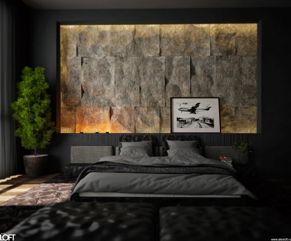 Загородный дом в стиле лофт