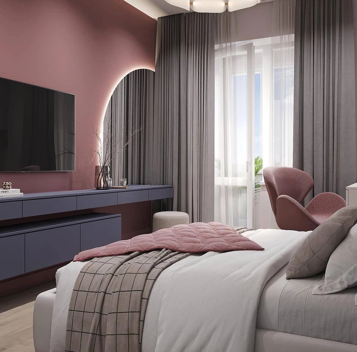 Комната создавалась для молодой девушки