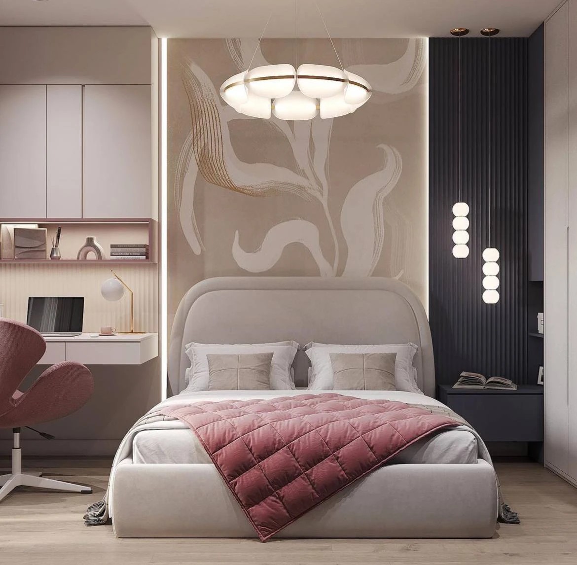 Комната создавалась для молодой девушки