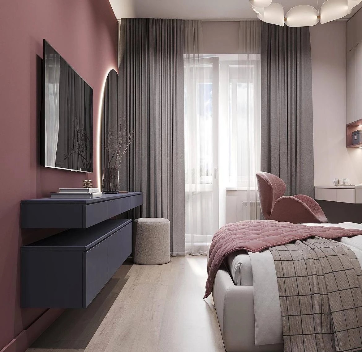 Комната создавалась для молодой девушки