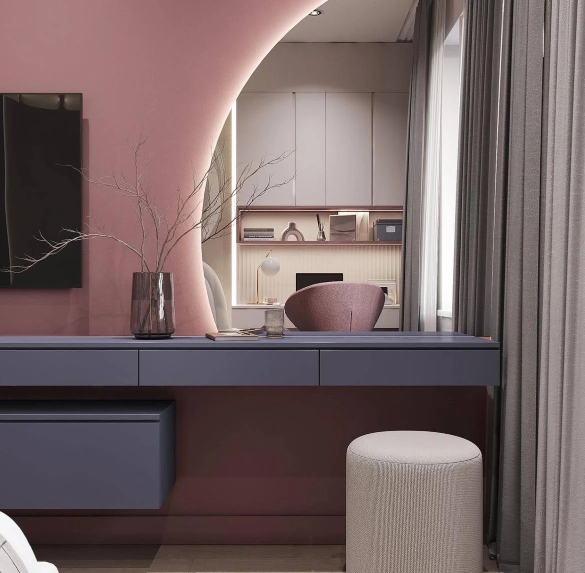 Комната создавалась для молодой девушки