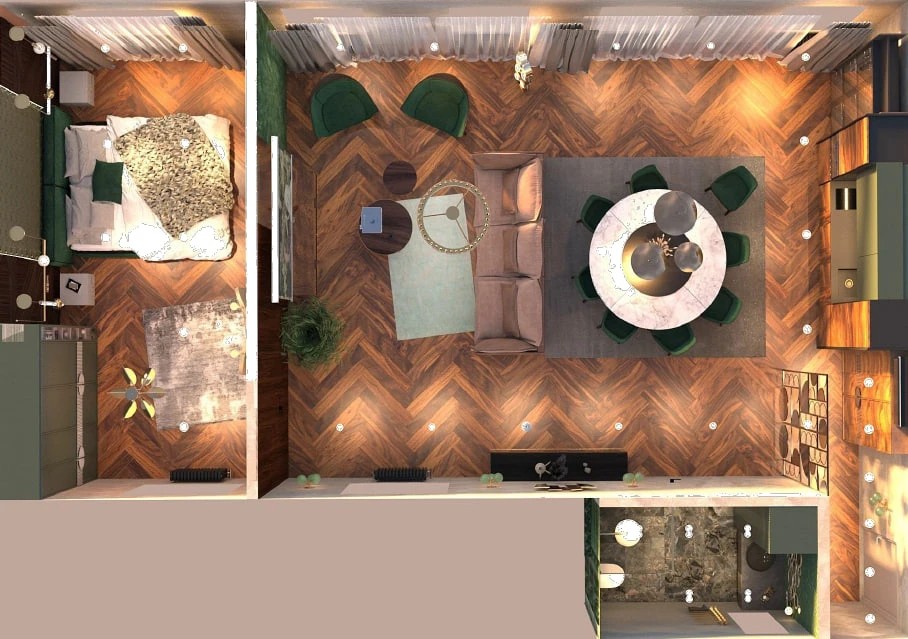 Квартира Арт-Деко