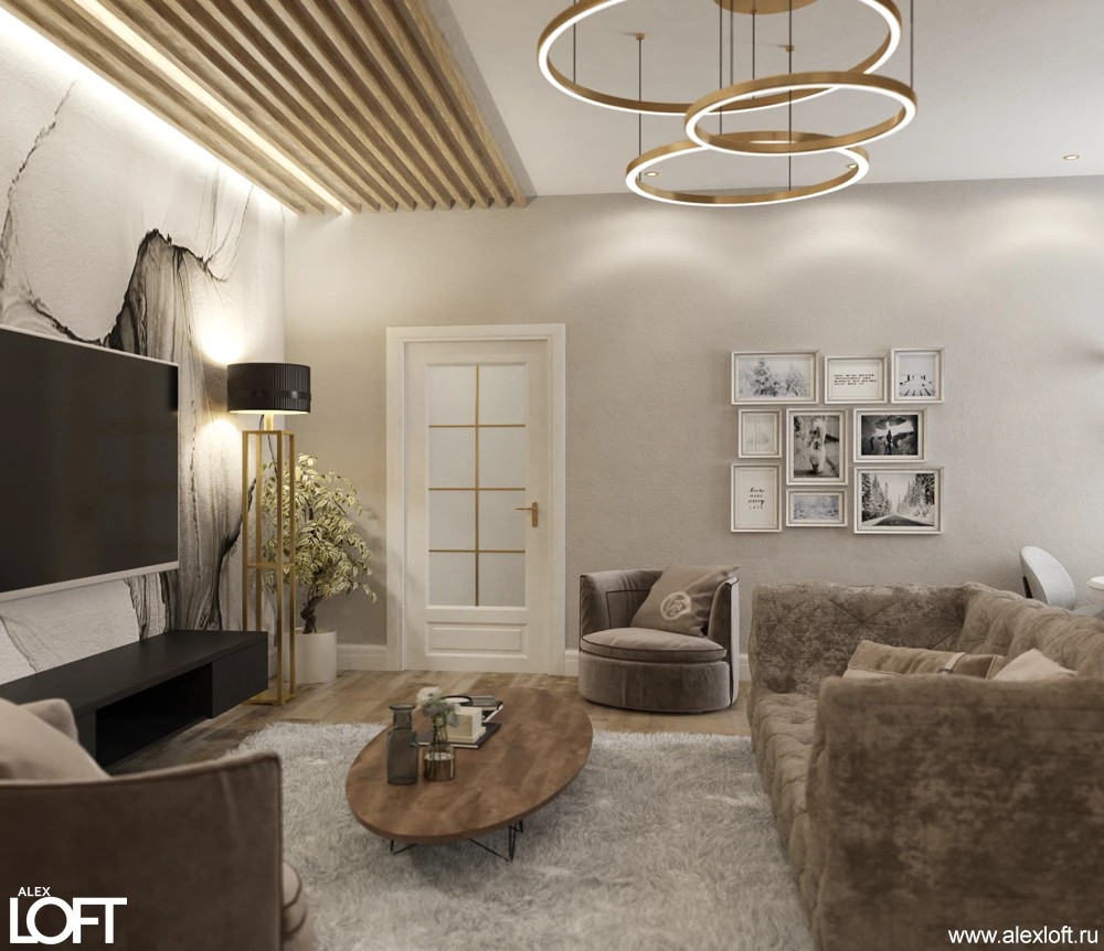 Интерьер квартиры в ЖК «Дом у невского»