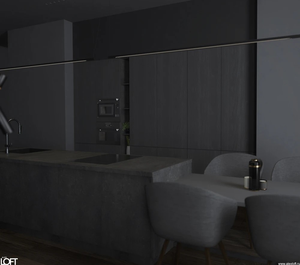 Москва – сити, современная квартира в облаках