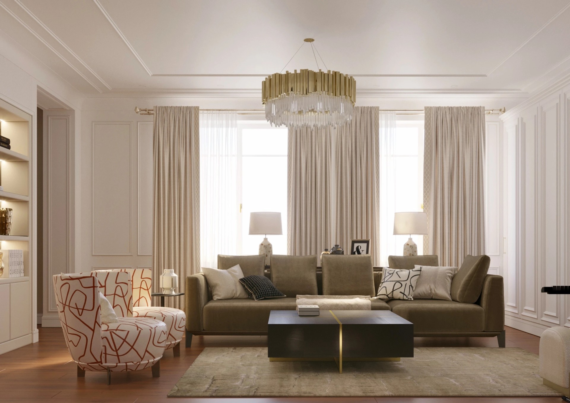 Квартира на Андреевском бульваре