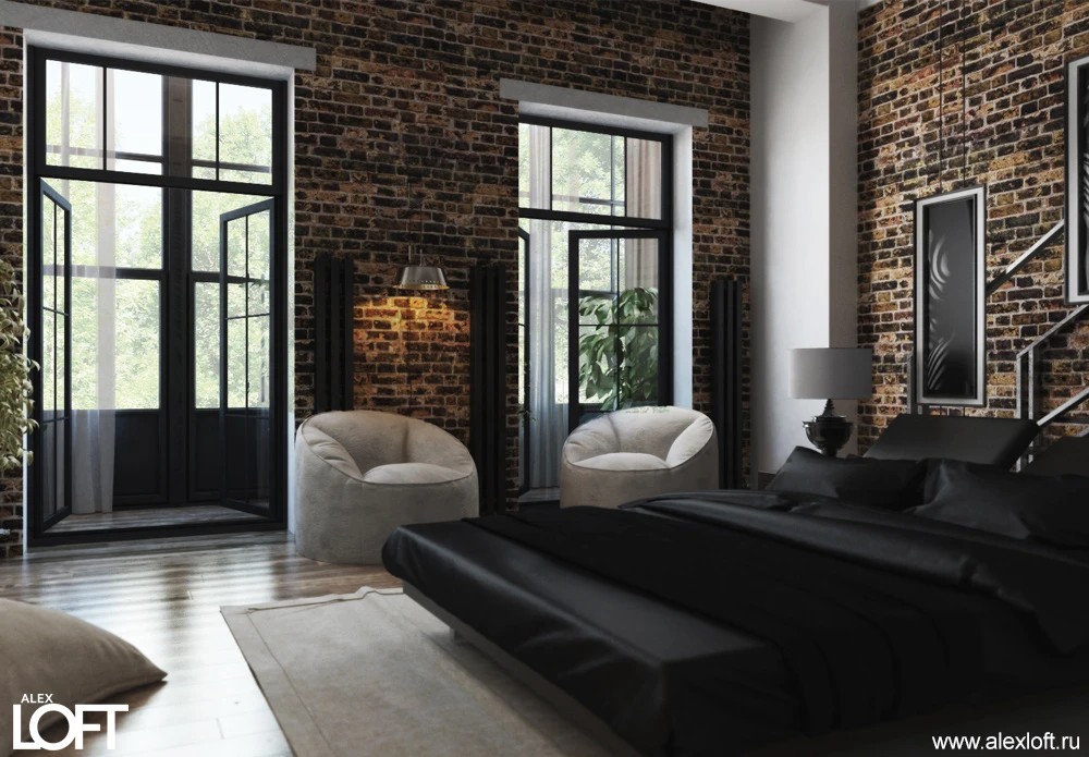 Лофт интерьер в Челябинске
