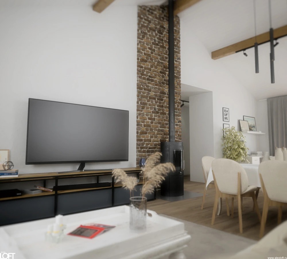 Дизайн интерьера в каркасном доме