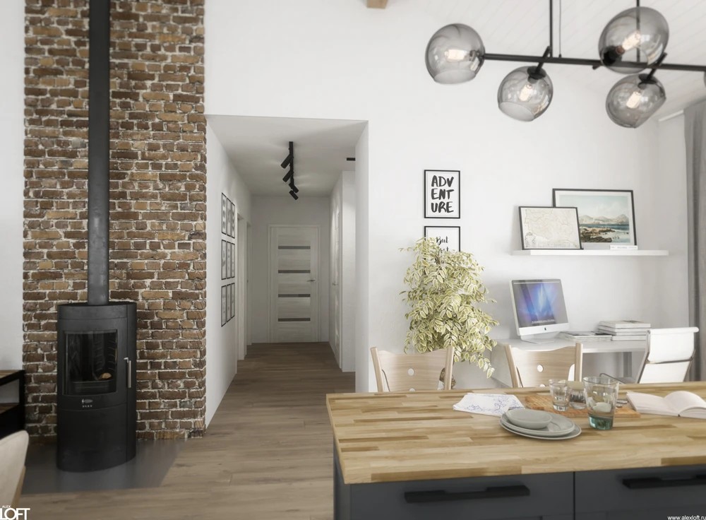 Дизайн интерьера в каркасном доме